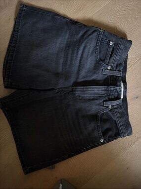 Levi's Black Denim Jean Shorts